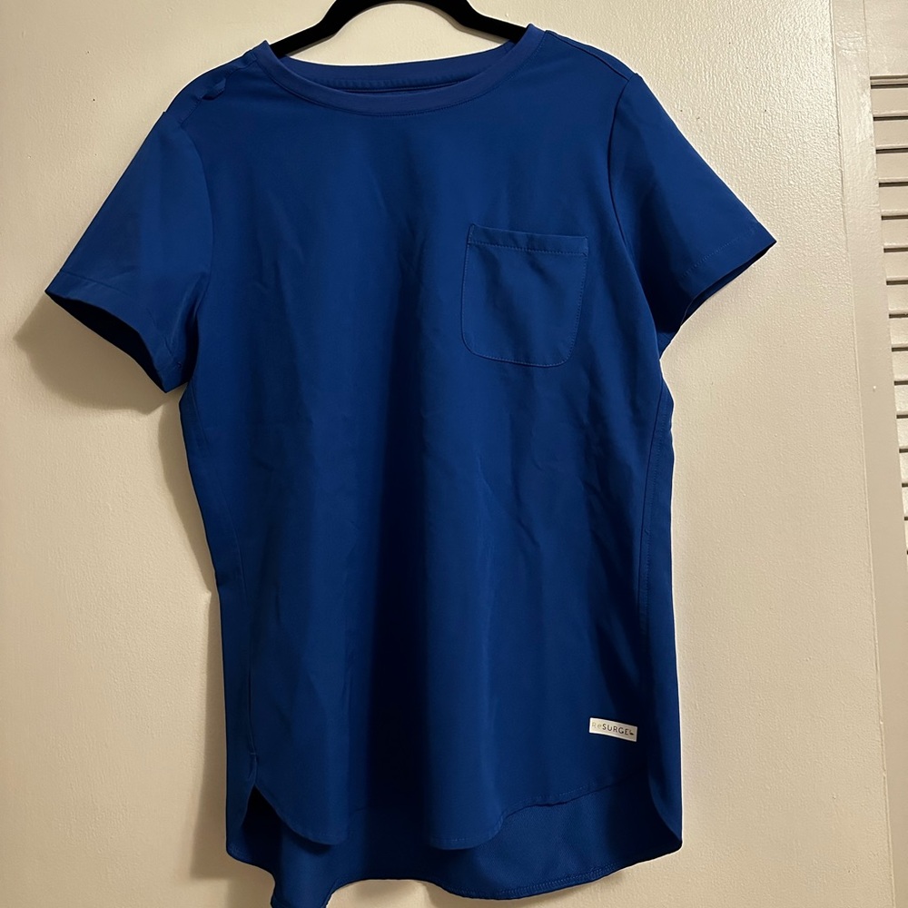 Resurge - Royal Blue Scrub Top